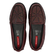 Women Premium Leather Bordo Flexible Slip On Loafer (W-Flexy-02-Bordo)