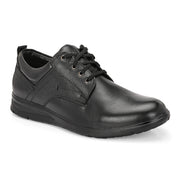 Men Premium Leather Black Lace Up Formal Shoes (M-AE-60-BLACK)