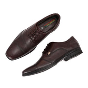 Men Premium Leather Brushoff Lace-Up Formal Derby Shoes (NewTop-50-Brushoff)