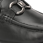 Women Premium Leather Loafers (W-Catrina-11-Black)