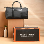 West Port Active Gear Bag – Compact & Modern Gym Style (ACTIVEGEARBAG-BLACK-20L)