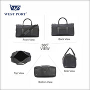 West Port Active Gear Bag – Compact & Modern Gym Style (ACTIVEGEARBAG-BLACK-20L)