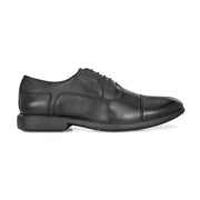 Men Premium Leather Black Formal Oxford Shoes (Joyland-60-Black)
