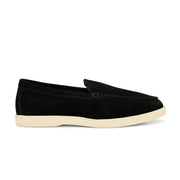 West Port Men Trendy Leather Loafers (Thrive-10-Black)