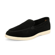 West Port Men Trendy Leather Loafers (Thrive-10-Black)