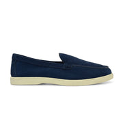 West Port Men Trendy Leather Loafers (Thrive-10-Blue)
