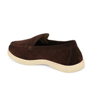 West Port Men Trendy Leather Loafers (Thrive-10-Brown)