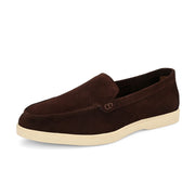 West Port Men Trendy Leather Loafers (Thrive-10-Brown)