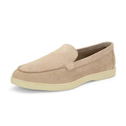West Port Men Trendy Leather Loafers (Thrive-10-Sand)
