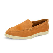 West Port Men Trendy Leather Loafers (Thrive-10-Tan)