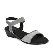 Women Premium Wedge Sandals (W-AF-07-GREY)