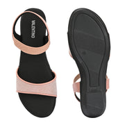 Women Premium Wedge Sandals (W-AF-07-PEACH)