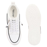 Women Chunky Lace-Up Sneakers (W-ATF-26-WHITE)