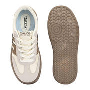 Women Chunky Lace-Up Sneakers (W-ATF-28-BEIGE)