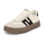 Women Chunky Lace-Up Sneakers (W-ATF-28-BLACK)