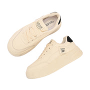 Women Chunky Lace-Up Sneakers (W-ATF-29-OFFWHITE-NAVY)