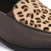 Women Premium Leather Slip On Loafers (W-Comfina-15-Brown)