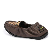 Women Premium Leather Brown Formal Slip On Loafer (W-Flexy-10-Brown)