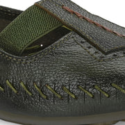 Women Premium Leather Loafer (W-MT-02-Olive)