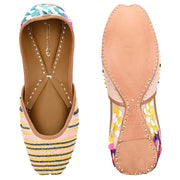 Women Embroidered Ethnic Jutti (W-PD-21-MULTI)