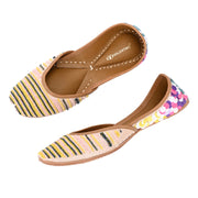 Women Embroidered Ethnic Jutti (W-PD-21-MULTI)