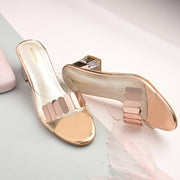 Women Transparent Slip-on Block Heel (W-RST-054-SULTAN)