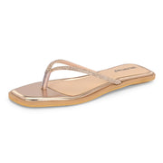 Women Elegant Slip-On Flats (W-SHI-117-ROSEGOLD)