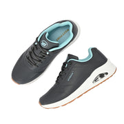 Women Grey Air-Cushion Sports Sneakers (W-ST-17-GREY)