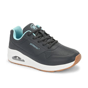 Women Grey Air-Cushion Sports Sneakers (W-ST-17-GREY)