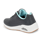 Women Grey Air-Cushion Sports Sneakers (W-ST-17-GREY)