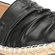 Women Black Espadrilles Loafers (W-V1-18-BLACK)