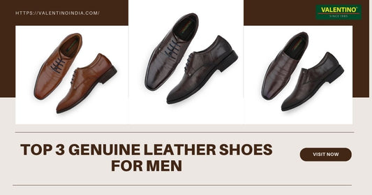 Top 3 Genuine Leather Shoes for Men by Valentino