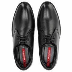 Men Premium Leather Black Slip-On Formal Shoes (Insta-50A)