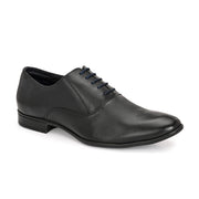 Men Premium Leather Black Formal Oxford Shoes (Reform-52-Black)