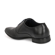 Men Premium Leather Black Formal Oxford Shoes (Reform-52-Black)