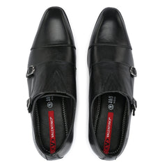 Men Premium Leather Slip-On Formal Shoes  (V-PARIS-81 BLACK)