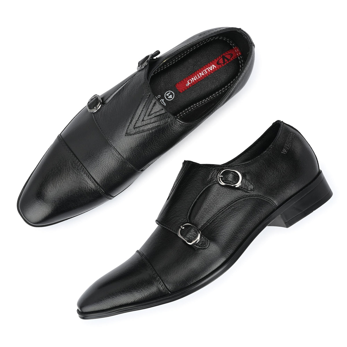 Men Premium Leather Slip-On Formal Shoes  (V-PARIS-81 BLACK)