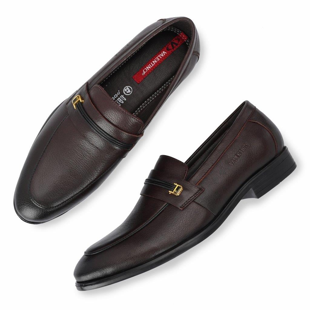 Men Premium Leather Slip-On Formal Shoes (Flight-06)