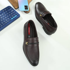 Men Premium Leather Slip-On Formal Shoes (Flight-06)