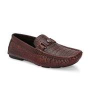 Men Premium Leather Brushoff Casual Slip On Driving Loafers (Emporio-28-Brushoff)