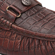 Men Premium Leather Brushoff Casual Slip On Driving Loafers (Emporio-28-Brushoff)