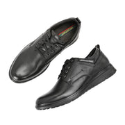Men Premium Leather Black Lace Up Formal Shoes (M-AE-60-BLACK)
