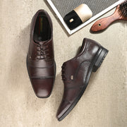 Men Premium Leather Brushoff Lace-Up Formal Derby Shoes (NewTop-50-Brushoff)