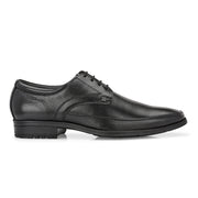 Men Premium Leather Lace-Up Formal Shoes (Newtop-51-Black)