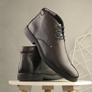 Men Premium Leather Brown Lace-Up Formal Derby Shoes (Joyland-75-Brown)