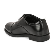 Men Premium Leather Black Oxford Police Shoes | Available in Sizes 5 UK to 12 UK (Executive-61-Black)