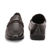 Men Premium Leather Brown Slip-On Formal Shoes (Massage-31-Brown)