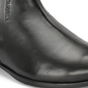 Men Premium Leather Black Chelsea Boot (Reform-85-Black)