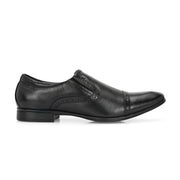 Men Premium Leather Black Slip-On Formal Shoes (Reform-11-Black)