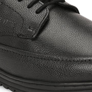 Men Genuine Leather Lace-Up Formal Shoes | Available in Sizes 5 UK to 12 UK (Comforter-51-Black)
